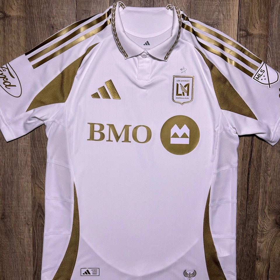 Nueva con etiquetas Adidas LAFC Heung-min Son 25/26 Auténtica MLS Visitante Camiseta de Fútbol Para Hombres M $180 Foto 2 de 4