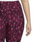 Terra and Sky Cheetah Pink High Rise Capri Leggings 2X (20W-22W) ) NWT — photo 5