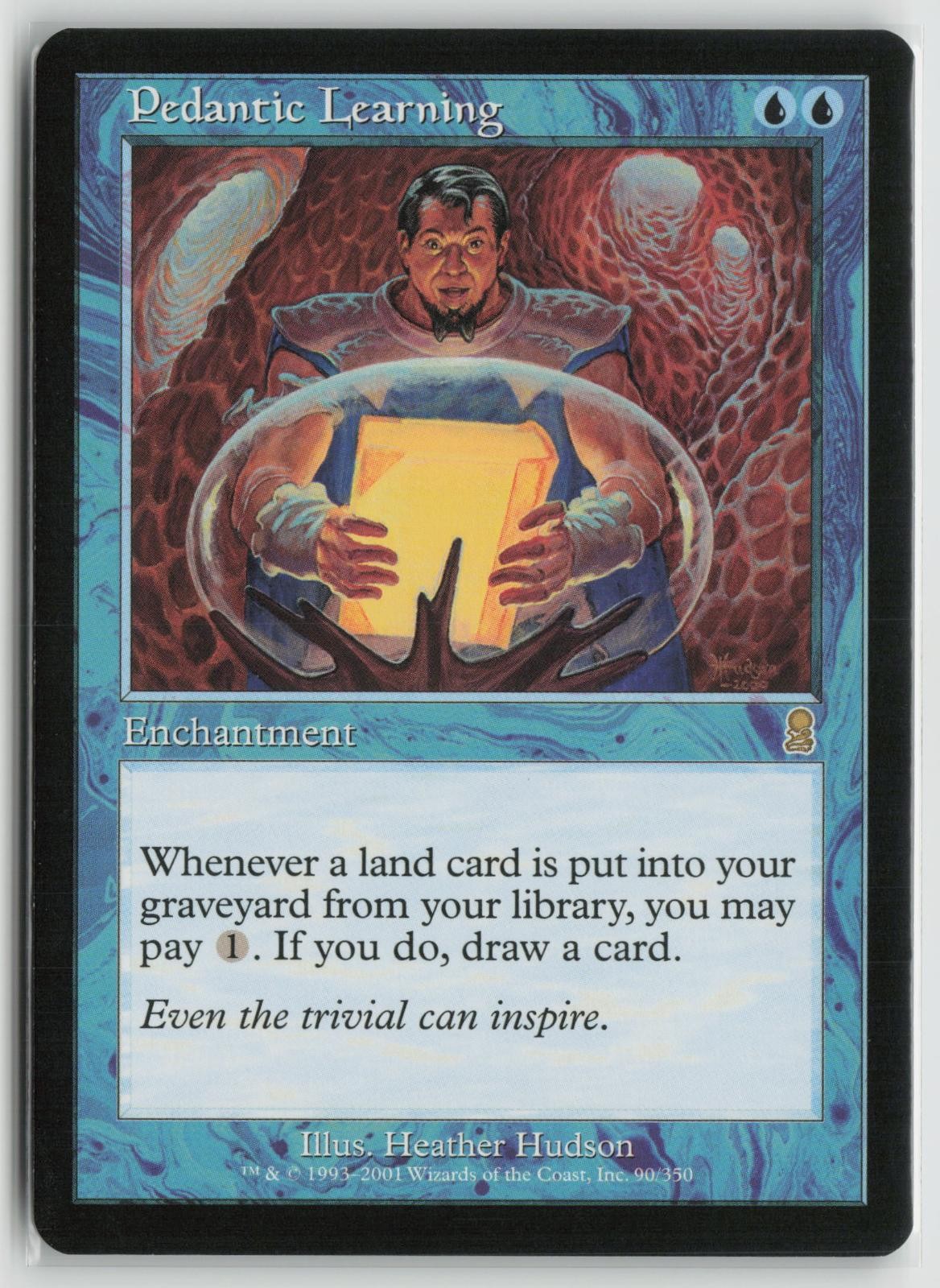 Pedantic Learning Lightly Played Odyssey Magic: The Gathering