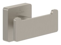 Villeroy & Boch Elements - Striking Doppel-Handtuchhaken 80 X 44 Mm - Brushed...