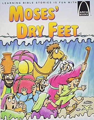 Moses' Dry Feet - Arch Books - Paperback, by Curren Joan E. - Very Good