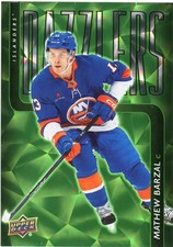 2025-26 Upper Deck Series 1 - Dazzlers Mathew Barzal #DZ-50 Green