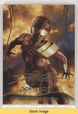 2020 Marvel Masterpieces Level 3 Gold Foil Signature Boom-Boom Boom READ 05mv