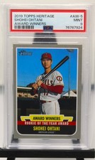Shohei Ohtani #AW-5 Prices | 2019 Topps Heritage Award Winners