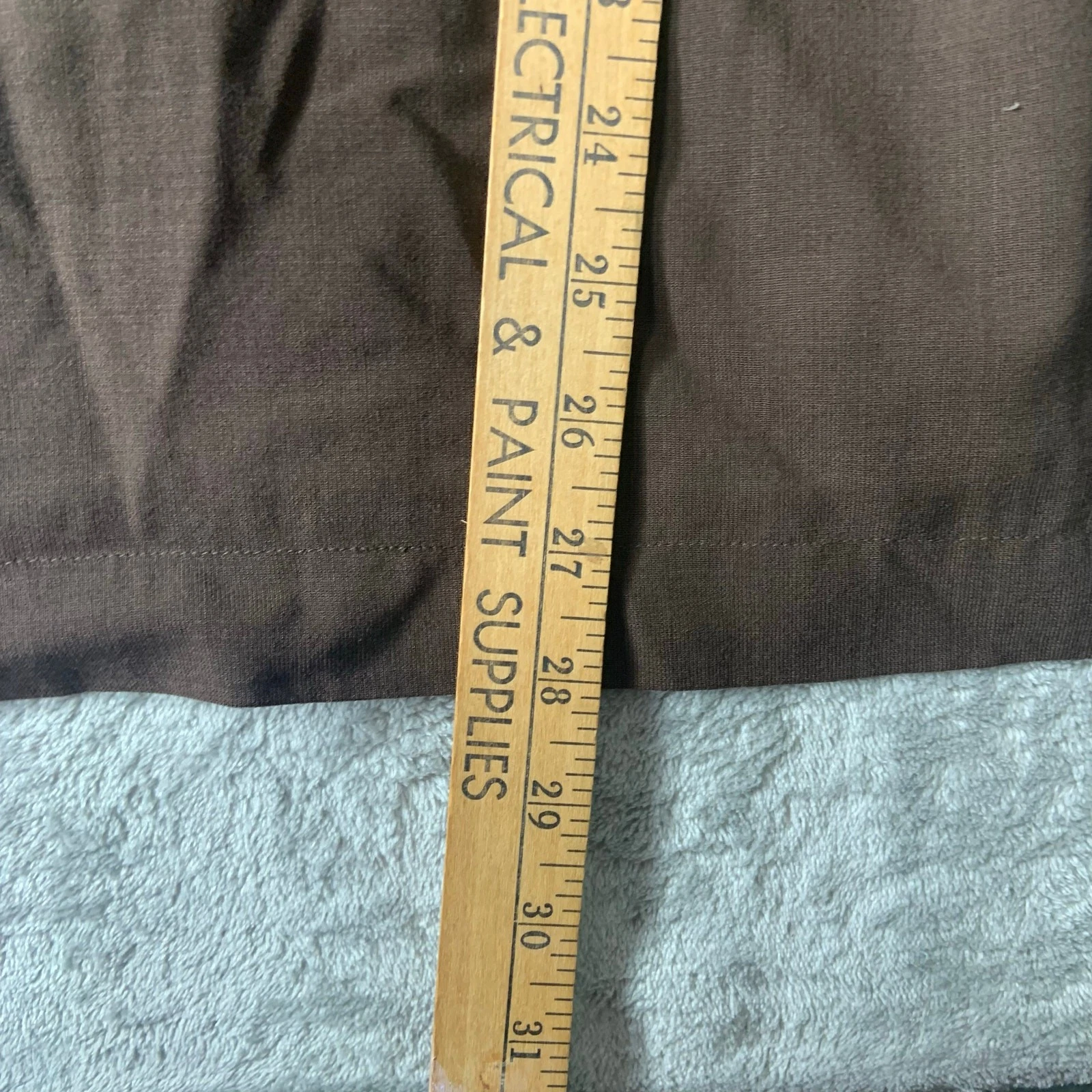 Tunica donna Tory Burch 100% lana marrone viola ricamata taglia 2