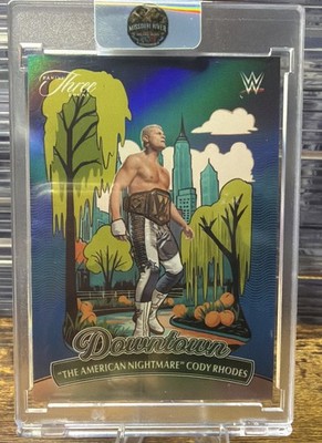 2024 Panini Three Count WWE - Downtown Cody The American Nightmare Rhodes #18