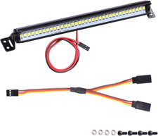 150Mm RC Car Light Bar Roof Lamp Kit W/36 Leds for 1/10 Slash TRX-4 SCX10 Losi R