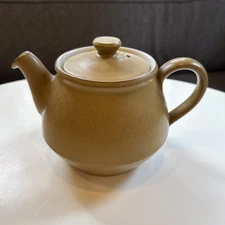 Vintage Denby Stoneware Ode Tea Pot UK, Excellent Condition