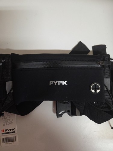 PYFK Comfort Sport Waist Belt With Storage Pouch And Dual Water Bottle... - Picture 2 of 9