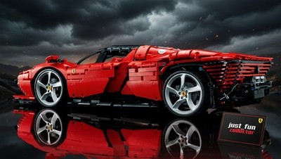 Ferrari Daytona SP3 42143 MOC Auto Bausteine 3.778 Teile Technic