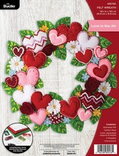 DIY Bucilla Love in the Air Valentines Day He...