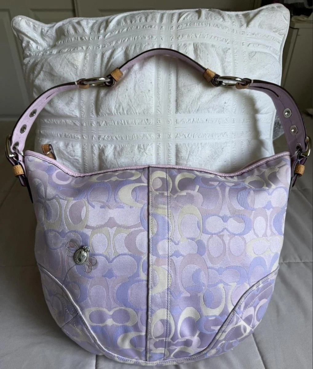 美品✨COACH ワンショルダー エルゴ ホーボー パープル リボン Y2K Coach Purple Hobo Bags & Handbags for Women for sale - eBay