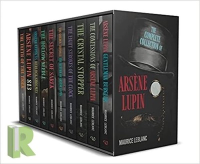 The Complete Collection of Arsène Lupin 10 Books Box Set by Maurice LeBlanc...