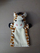 Melissa And Doug Zoo Friends Giraffe Plush Hand Puppet 10  