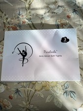 Paralinda Black Tights Stockings Girls 4-6 Years - NWT