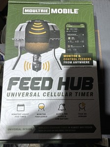 Moultrie Mobile Feed Hub Universal Cellular Timer Feed New