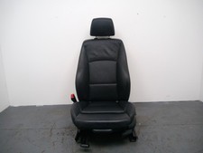 BMW E90 E91 LCI M Sport Heated Black Leather Front Left N/S Interior Seat
