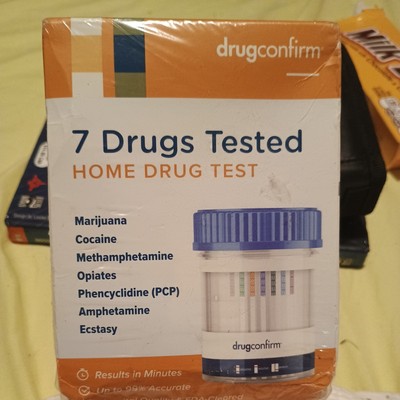 DRUGCONFIRM 7-Panel At-Home Drug Test Kit. Results In Minutes w/99% Accuracy