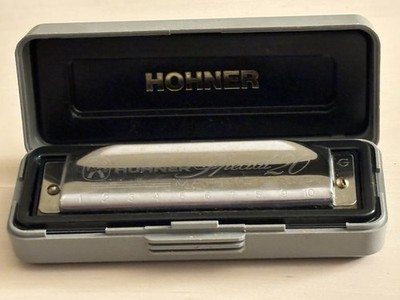 HOHNER Special 20 Marine Band 1896 Diatonic Harmonica Key of G w/ Case