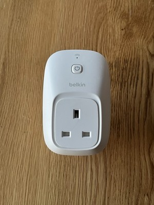 Belkin - Wemo Smart WiFi Switch Steckdose - UK 3-poliger Stecker - F7C027UK