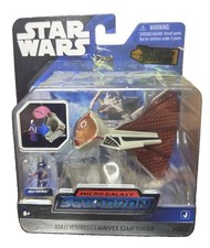Star Wars Galaxy Squadron Asajj Ventress Ginivex Starfighter 0011 Micro NEW
