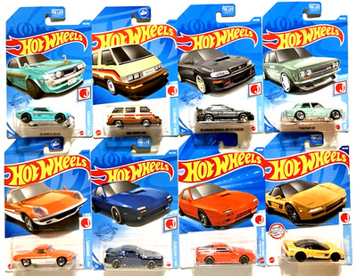 Hot Wheels ~  HW J IMPORTS  ~ Mixed Lot Of 8 Cars ~$6.25 EA.~ MAZDA-ACURA ~New