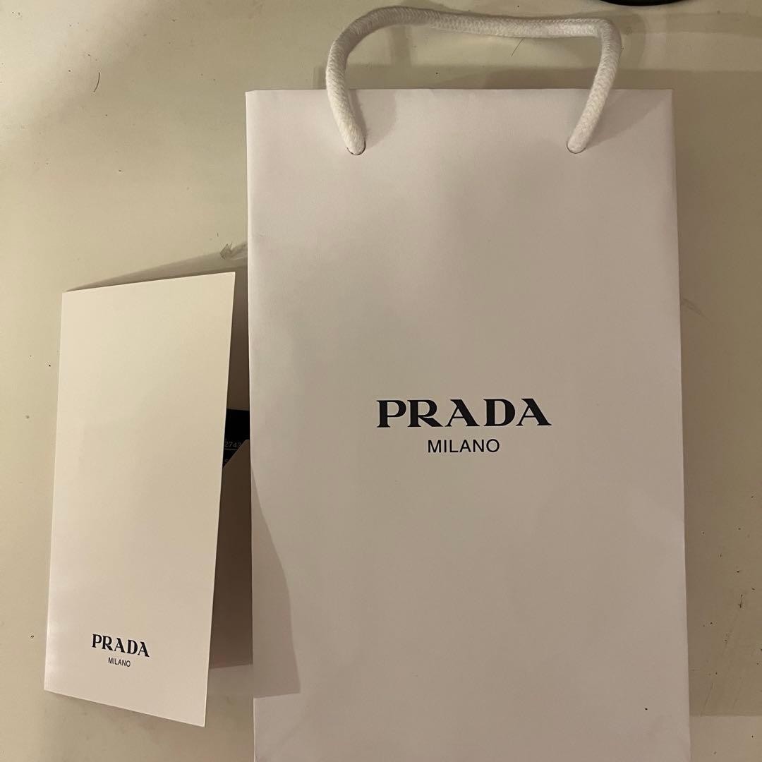 Prada Knit Hat Blue Ladies thumbnail 6