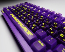 MADKAT Purple Mechanical Gaming Keyboard By Rubius