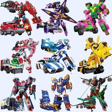 Metal Cardbot Car Boat Transforming Robot Act...