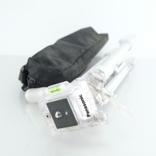 Panasonic 48" Tripod Stand Universal Transparent White + Carry Bag 123cm Lightwe