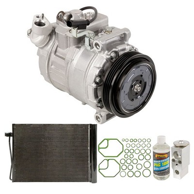 For BMW Alpina B7 2007 OEM AC Compressor w/ Condenser Drier CSW