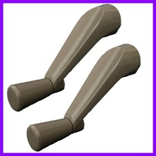 2-pack Window Crank Handles 38 Spline Stone Color Fits Andersen Casement 2-pack Window Crank Handles 38 Spline Stone Color Fits Andersen Casement