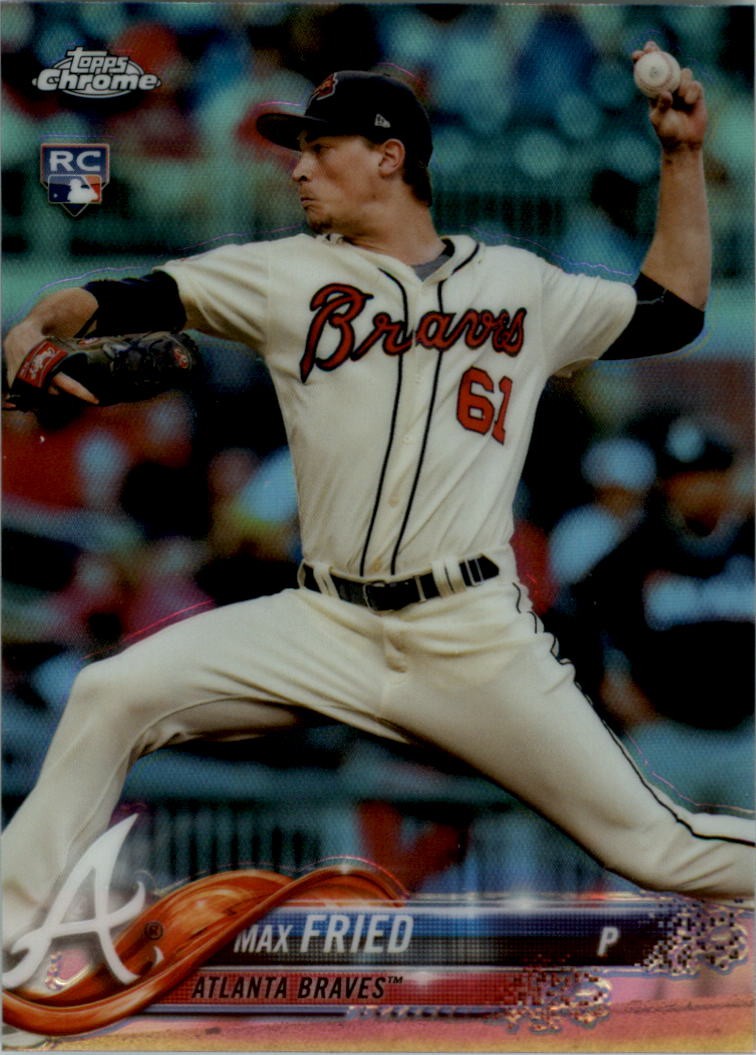 2018 Topps Chrome Refractors #66 Max Fried - BB