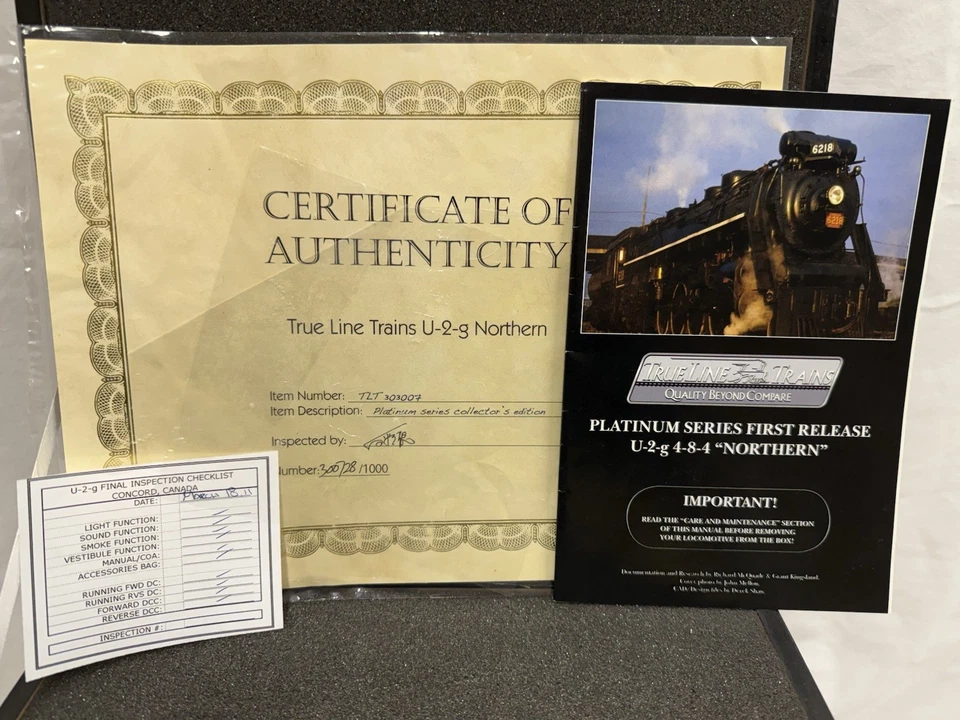 True Line Trains HO U2G 484 Northern Canadian National With Box TLT303007 - Image 3 of 4