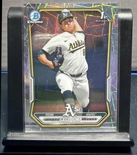 2026 Bowman Gage Jump Chrome Lazer Refractor #BCP-15 1st Prospect Athletics