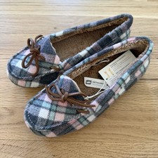 Vionic Ida Casual Slippers Womens Size 6.5 Faux Fur Lined Orthotic Moccasin