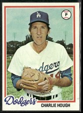 Baseball Topps Charlie Hough Near Mint or Better