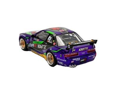 Pop Race Xcartoys 1:64 Nissan EVA RT Test Type-01 1087X Pandem S13
