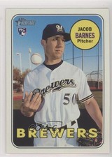 2018 Topps Heritage High Number Jacob Barnes #507 1u1
