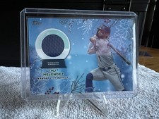 2023 Topps Holiday - Relics MJ Melendez #RC-MJM Blue Metallic /99 (MEM)