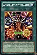 YuGiOh Amazoness Spellcaster MFC-EN084 Common Englisch Excellent unl.