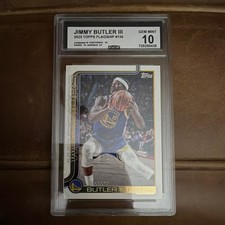 Topps 2025-26 Jimmy Butler III #136 Golden State Warriors Basketball CSG 10