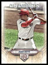 2021 Topps #DHD-12 Juan Soto DH Debuts