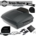 Iron Horse Metallic Chopped Tour Trunk Pack Fits Harley Touring FLHR FLHXS