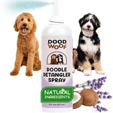 Dog Detangler Spray Dematting for Doodle - Natural Dog Leave in Conditioner S...