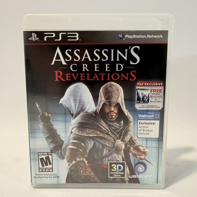 Assassin's Creed Revelations PS3 Action Adventure Stealth Game CIB Complete