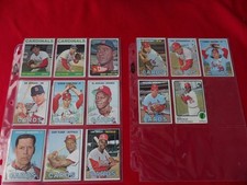 1964-67 St. Louis Cardinals Baseball Cards 14-total, 1-owner
