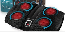 HoMedics Shiatsu Foot Massager with Heat , Black