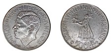 500 Silver Lei Mihai I / 500 Lei Plata Miguel I. Romania, 1941. XF / XF.