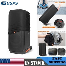 For JBL PARTYBOX 710 Speaker Protective Dust Cover Lycra Dustproof Sleeve Black